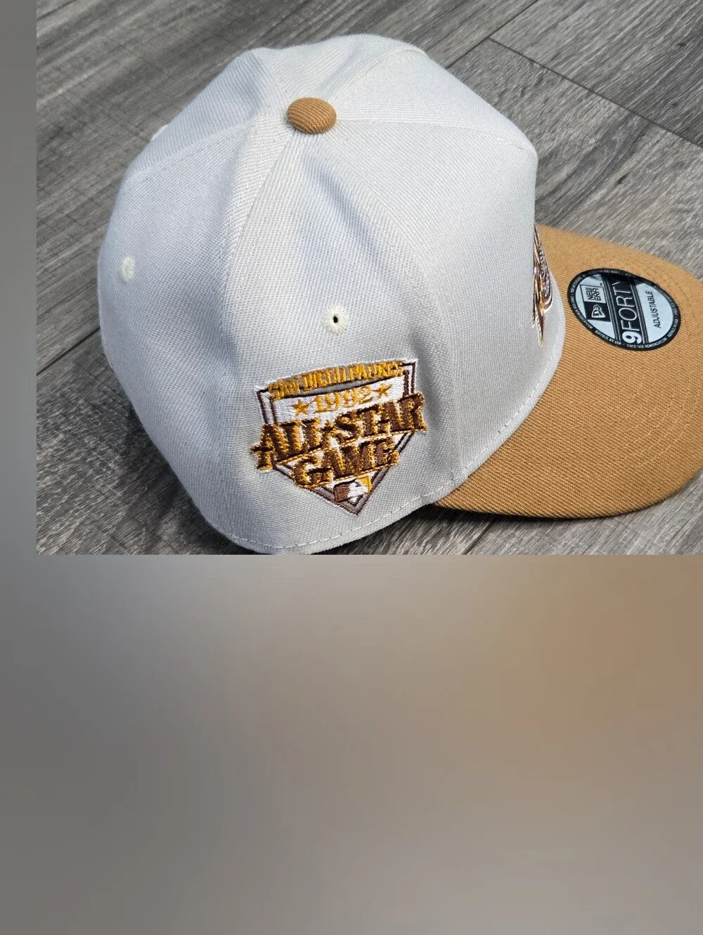 New Era San Diego Padres 2016 All Star Game 9FORTY Adjustable Hat Cream Brown